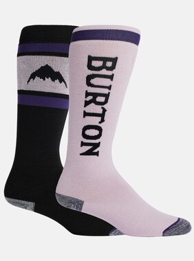 Women's Burton Weekend Midweight Socks (2 Pack) shown in Elderberry
