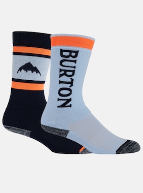Kids' Burton Weekend Midweight Socks (2 Pack) shown in Ballad Blue