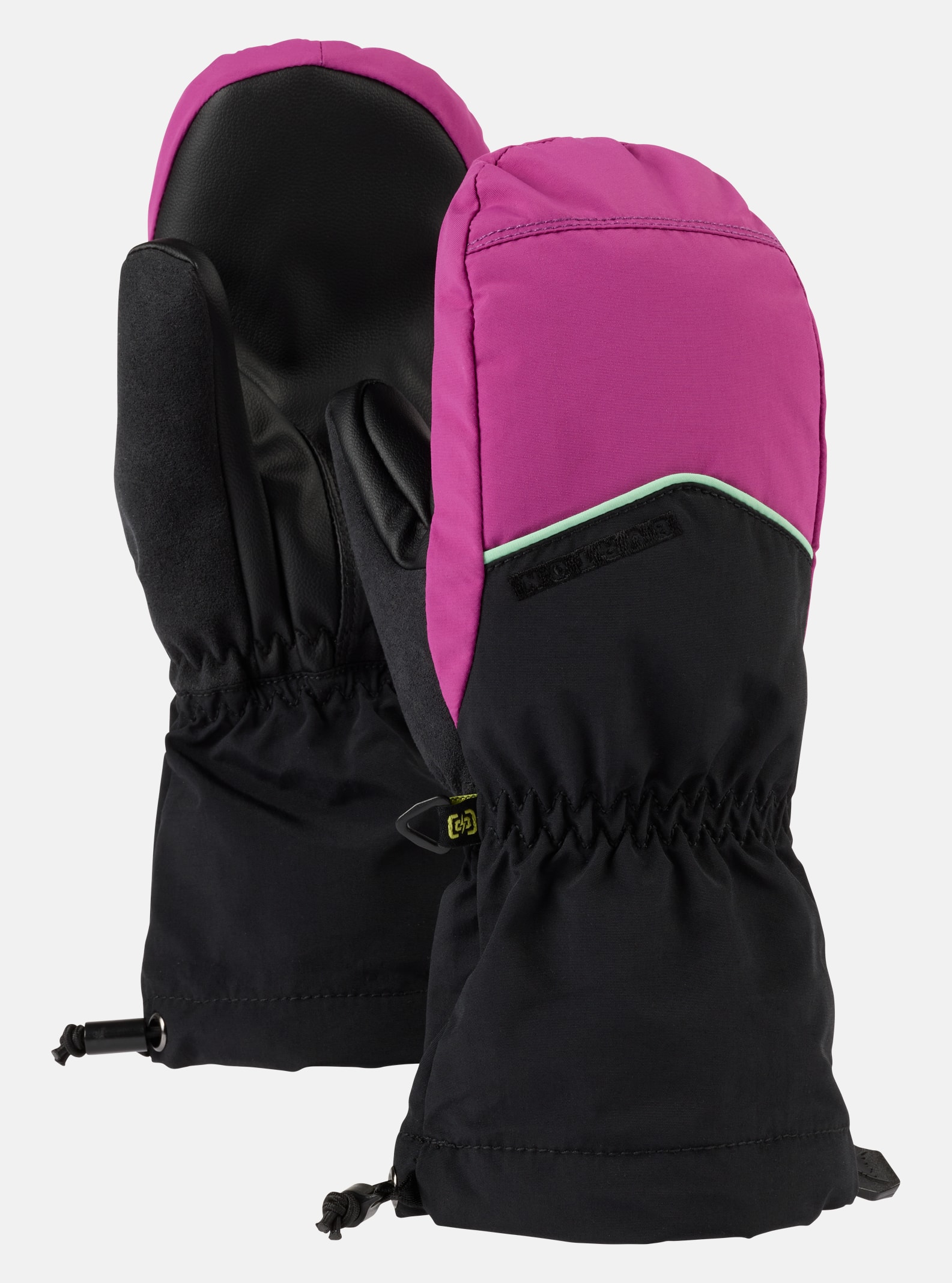 Burton - Moufles Profile enfant, True Black / Vivid Viola, M