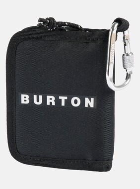 Burton Japan Zip Pass Wallet shown in True Black