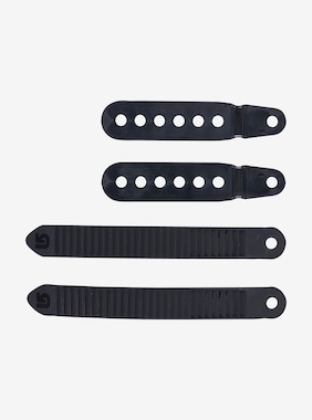 Burton Ankle Tongue and Slider Replacement Set shown in Black