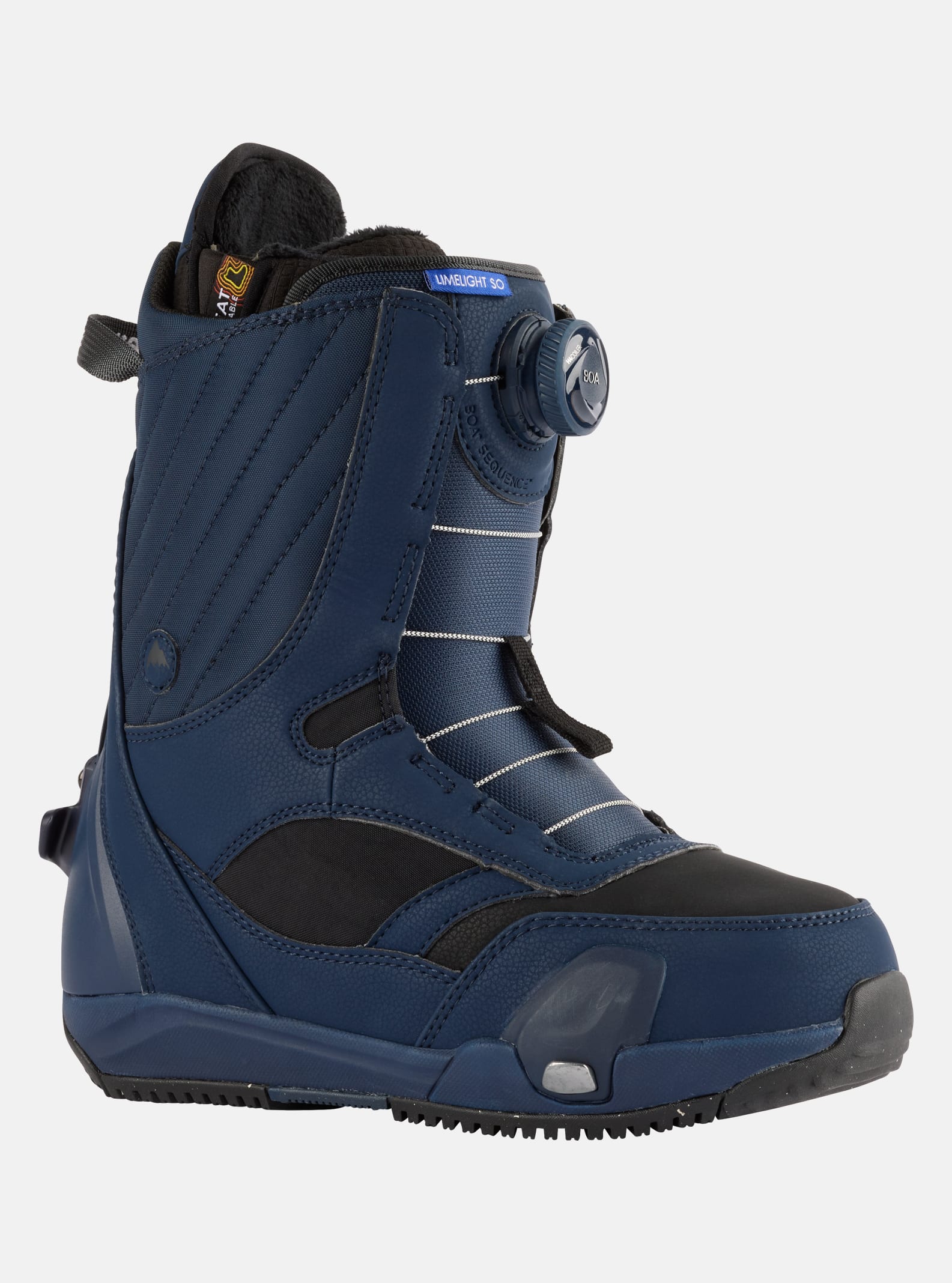 Burton - Boots de snowboard Step On® Limelight femme, Dress Blue, 7.0