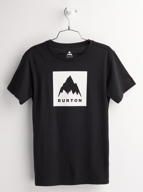 Kids' Burton Classic Mountain High Short Sleeve T-Shirt shown in True Black