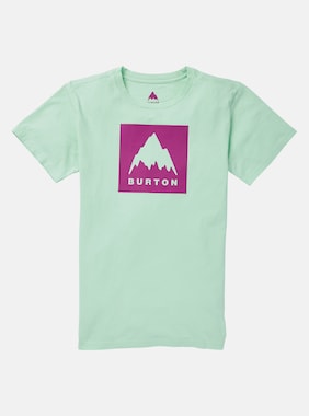 Kids' Burton Classic Mountain High Short Sleeve T-Shirt shown in Jewel Green