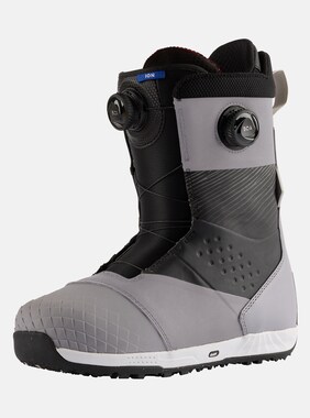 Men's Burton Ion BOA® Snowboard Boots shown in Sharkskin / Black