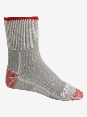 Men's Burton Wool Hiker Socks shown in Gray Heather