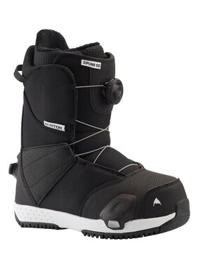 キッズ Burton ジップライン Step On® スノーボードブーツ 画像のアイテムはBlack