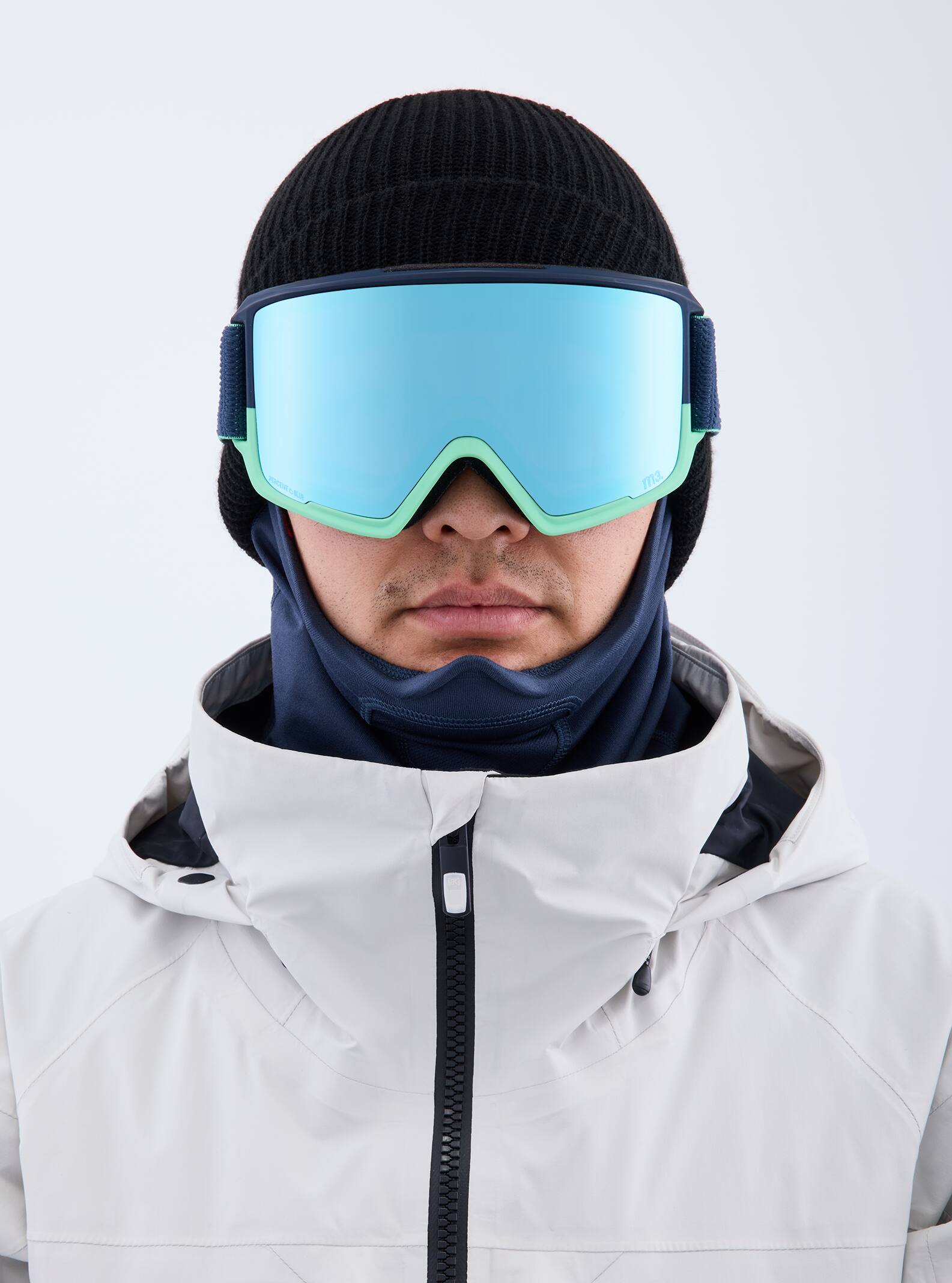 anon M3 Goggles Low Bridge Fit ナイターレンズ付き-