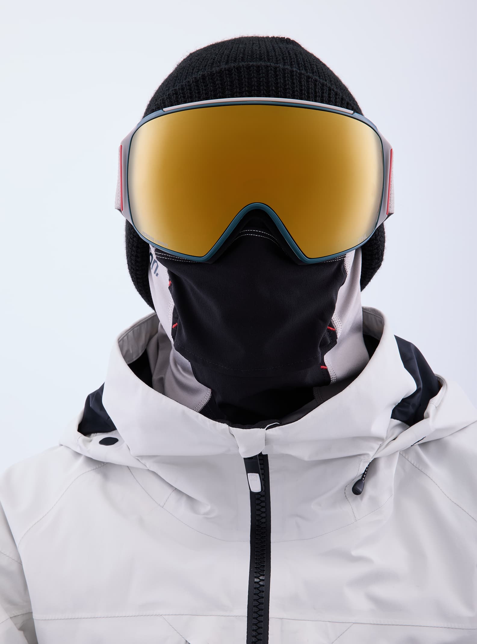 正規品 2023 anon アノン M2 Warm Gray レンズ：Perceive Sunny Bronze スキー スノーボード ゴーグル マグネット式 磁石式