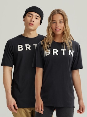 Burton BRTN Short Sleeve T-Shirt shown in True Black