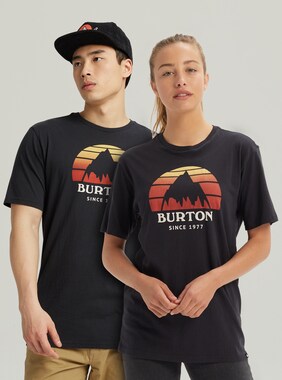Burton Underhill Short Sleeve T-Shirt shown in True Black