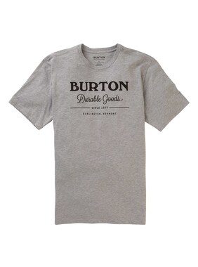 Burton Durable Goods Short Sleeve T-Shirt shown in Gray Heather