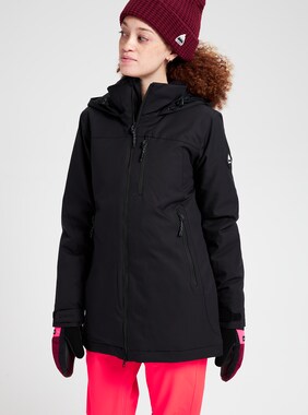Women's Burton Lelah 2L Jacket shown in True Black