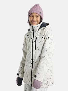 Women's Burton Lelah 2L Jacket shown in Stout White Spatter