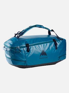 Burton Multipath 90L Large Duffel Bag shown in Lyons Blue Coated