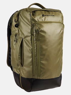 Burton Multipath 27L Travel Pack shown in Martini Olive Coated