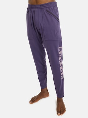 Men's Burton Midweight Base Layer Stash Pants shown in Violet Halo