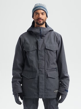 Men's Burton Covert 2L Jacket (Slim Fit) shown in Denim