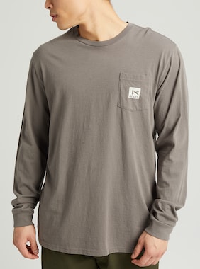 Anon Long Sleeve T-Shirt shown in Charcoal Gray