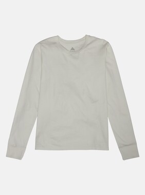 Women's Burton Classic Long Sleeve T-Shirt shown in Stout White