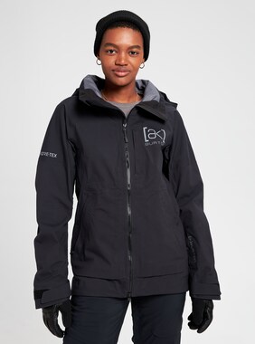 Women's Burton [ak] Kimmy GORE-TEX 3L Stretch Jacket shown in True Black