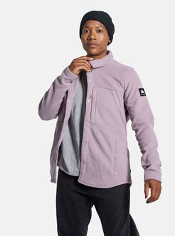 Women's Hearth Snap-Up Fleece | Burton.com Winter 2023 US