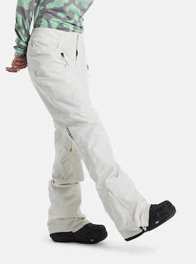 Women's Burton Marcy High Rise Stretch Pants shown in Stout White