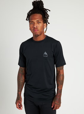 Men's Burton Lightweight X Base Layer T-Shirt shown in True Black