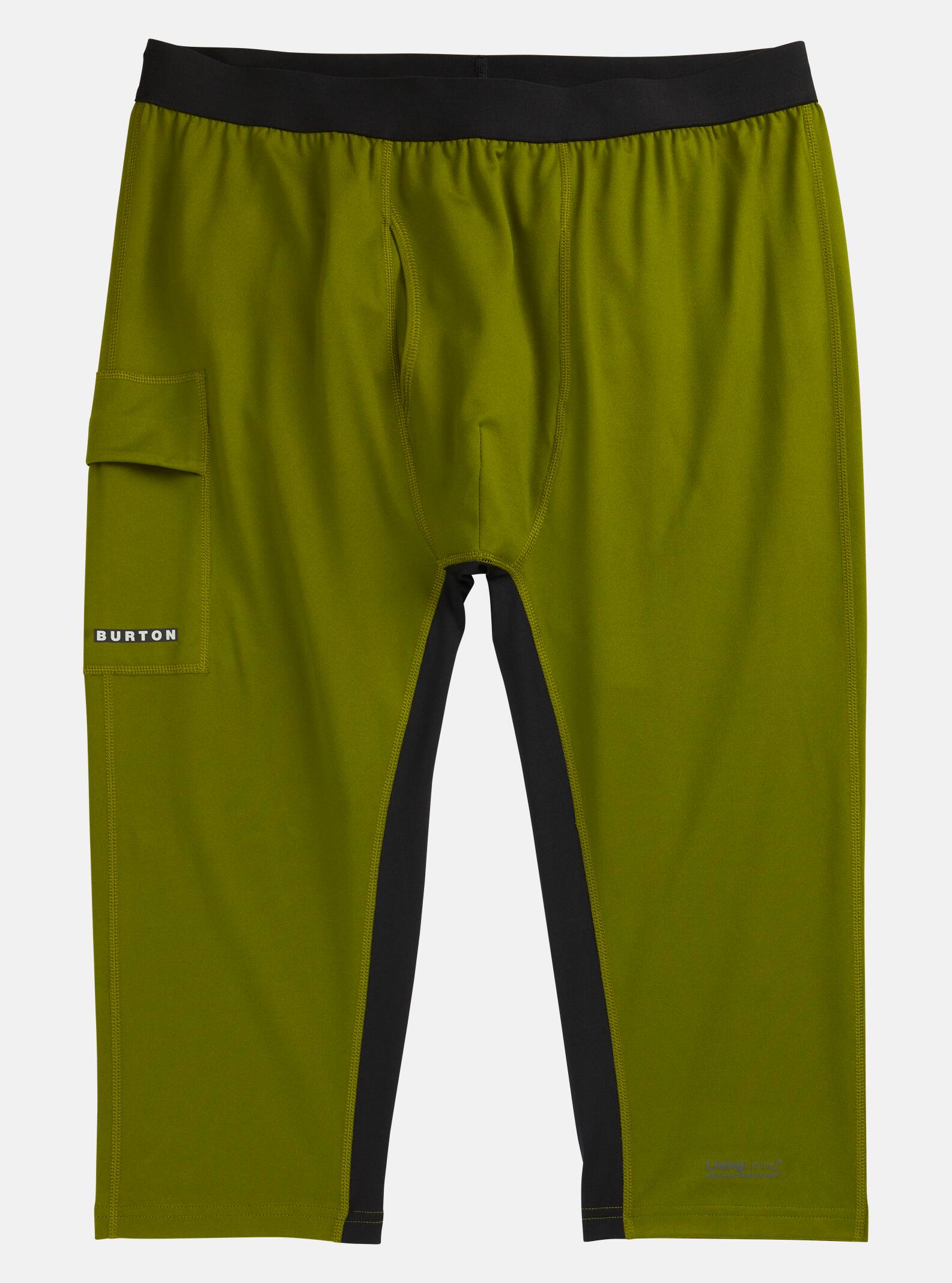 Burton - Pantalon sous-vêtement 3/4 Midweight X homme, Calla Green, XL