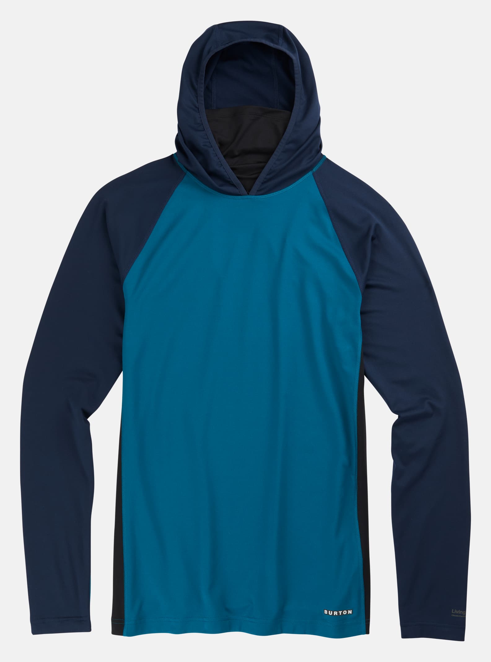 Burton - Sweat à capuche à col montant sous vêtement Midweight X homme, Lyons Blue / Dress Blue, M