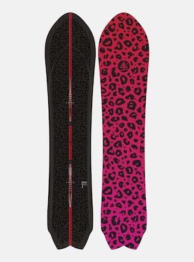 Burton Fish 3D Directional Flat Top Snowboard - 2nd Quality shown in Graphic