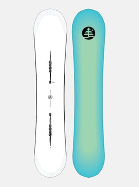 Burton Family Tree 3D Daily Driver Camber Snowboard shown in NO COLOR