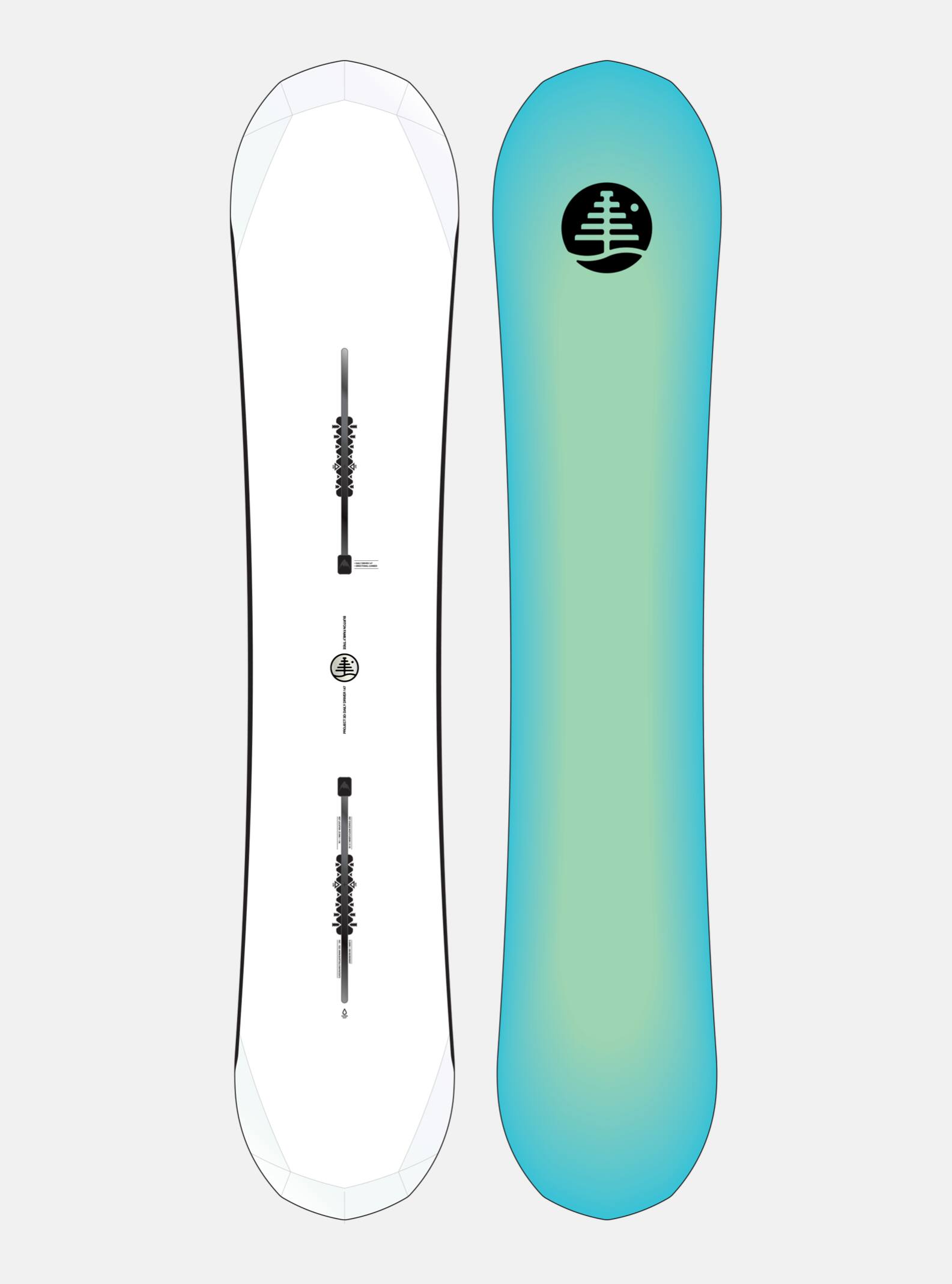 Family Tree 3D Daily Driver Camber Snowboard | Burton.com Winter