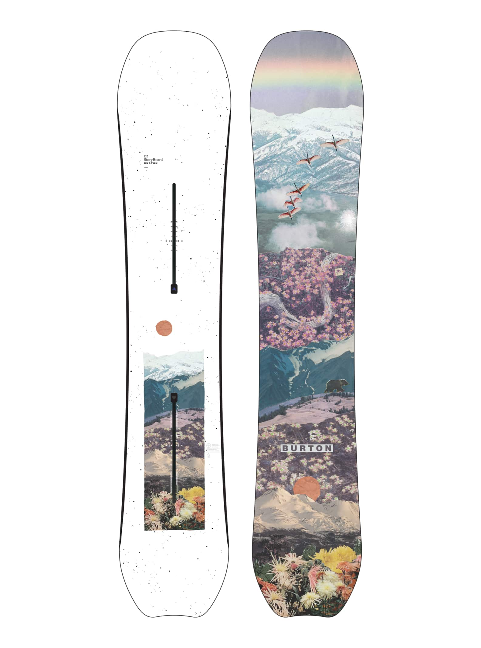 Womens Story Board Camber Snowboard Burton Winter 2023 US