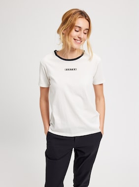 Women's Burton Vault Short Sleeve T-Shirt shown in Stout White
