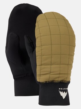 Burton Heavyweight Quilted Mittens shown in Martini Olive
