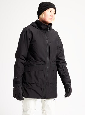 Women's Burton Treeline GORE-TEX 2L Jacket shown in True Black