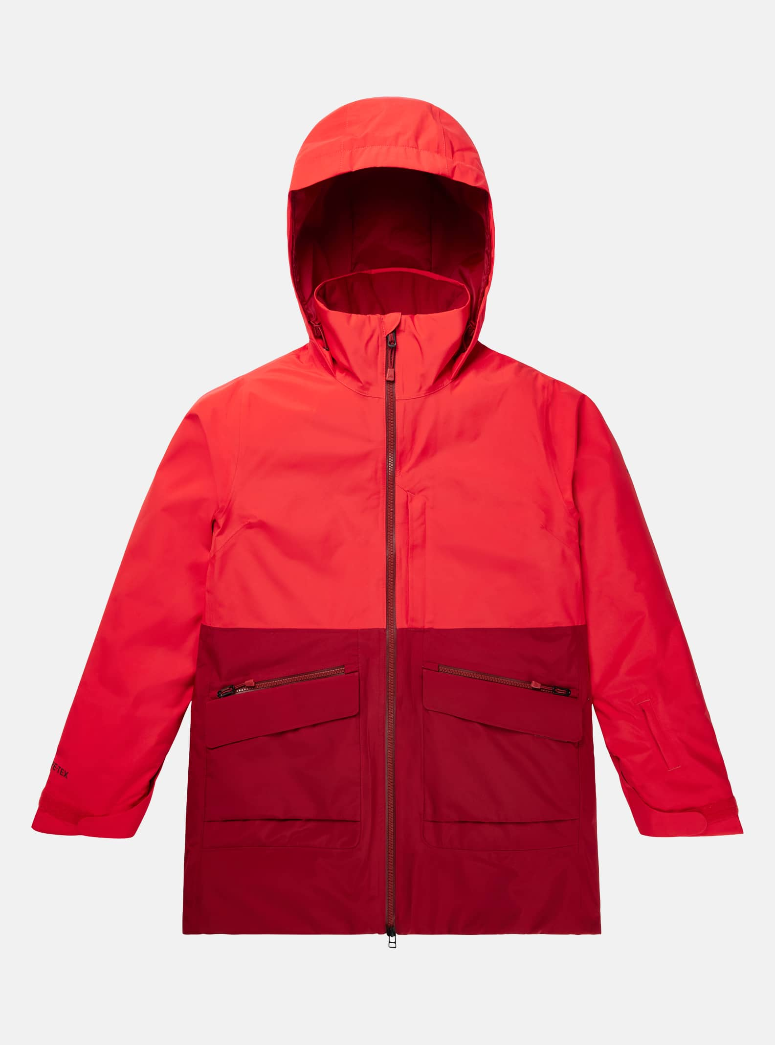 Burton - Veste Treeline GORE-TEX 2 L femme, Tomato / Sun Dried Tomato, XS