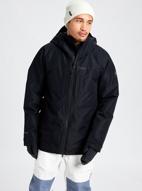 Men's Burton Pillowline GORE‑TEX 2L Jacket shown in True Black