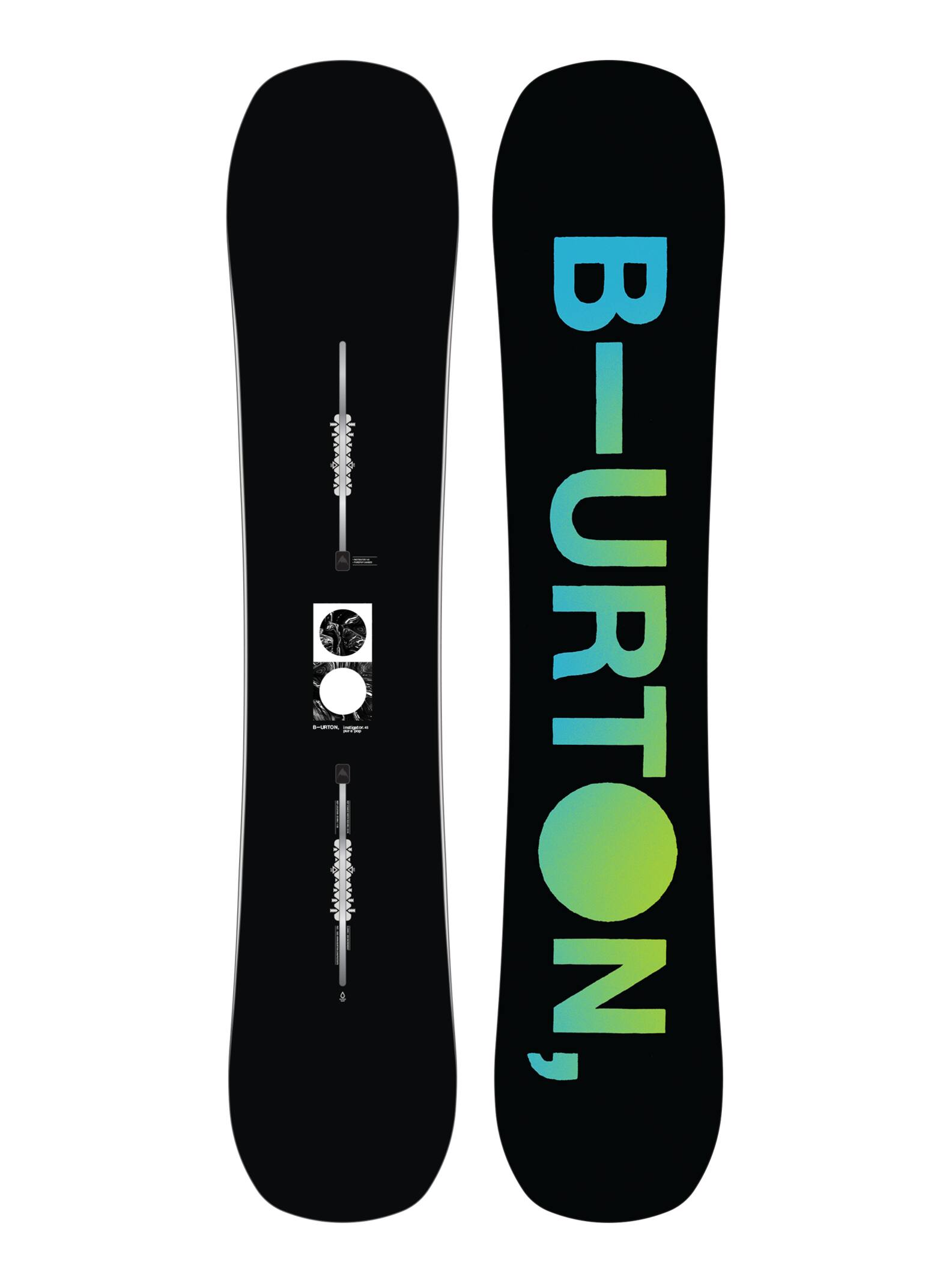Burton - Snowboard à cambre Instigator PurePop homme, 150