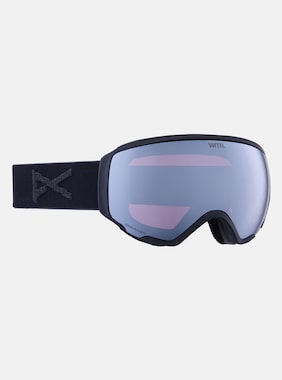 Anon WM1 Snapback Goggles + Bonus Lens + MFI® Face Mask shown in Frame: Smoke, Lens: Perceive Sunny Onyx (6% / S4), Spare Lens: Perceive Variable Violet (34% / S2)