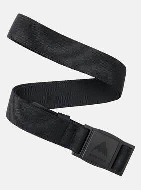 Burton Tech Web Belt shown in True Black