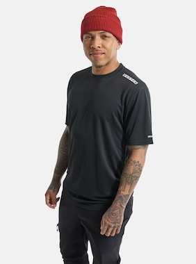 Men's Burton Brand Active Short Sleeve T-Shirt shown in True Black