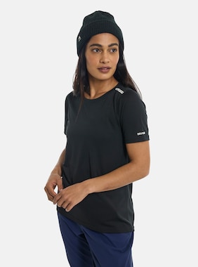 Women's Burton Active Short Sleeve T-Shirt shown in True Black