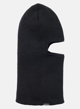 Burton Recycled All Day Long Balaclava Face Mask shown in True Black