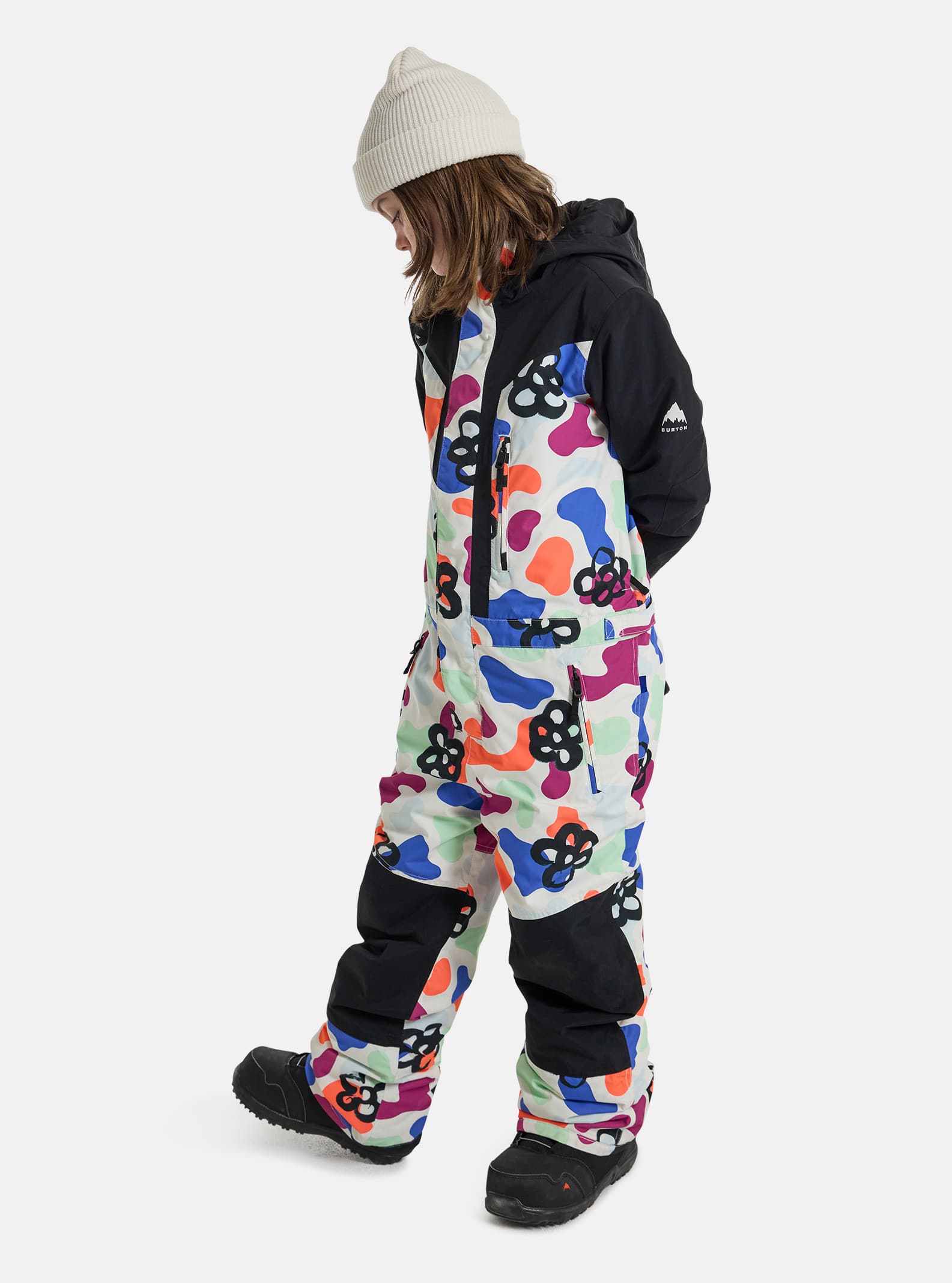 UDIY Kids Winter Warm Ski Bibs Snow Pants for Boys Girls 