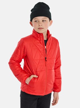 Kids' Burton Versatile Heat Insulated Jacket shown in Tomato