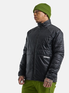 Men's Burton Versatile Heat Synthetic Insulated Jacket shown in True Black