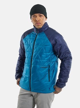 Men's Burton Versatile Heat Synthetic Insulated Jacket shown in Lyons Blue / Dress Blue