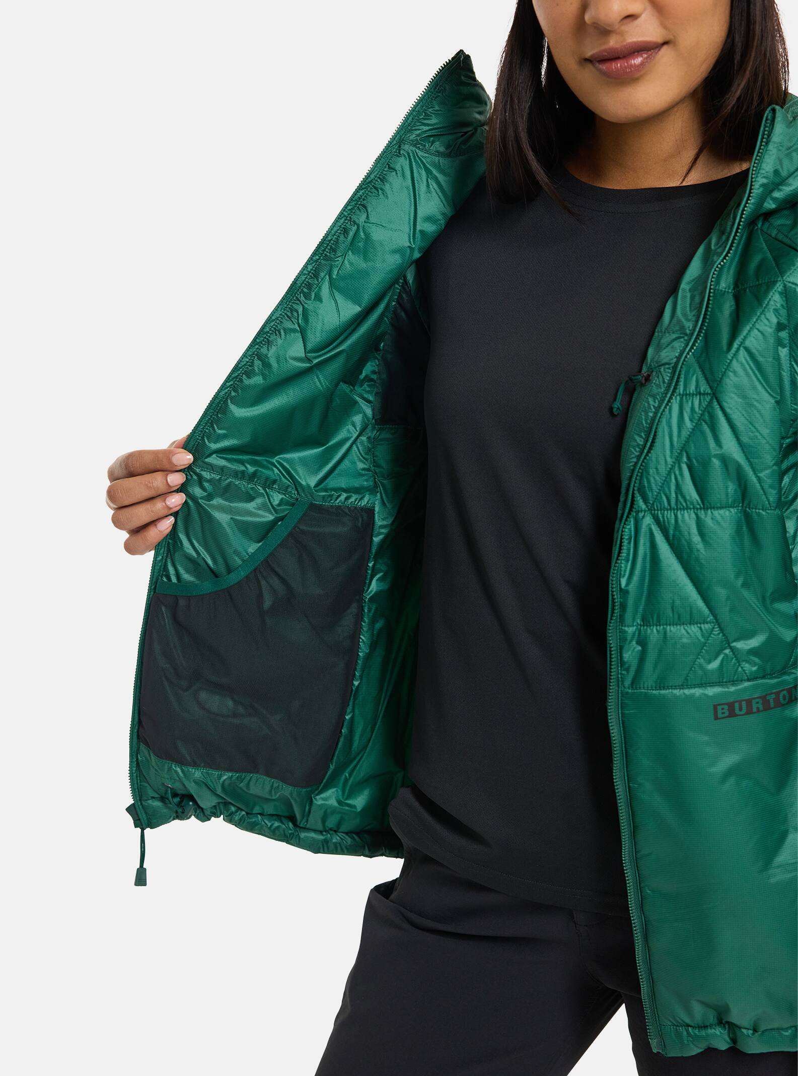 ウィメンズ バーサタイル ヒート フーデッド シンセティック